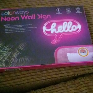 Brand colorways neon wall sign brand new
